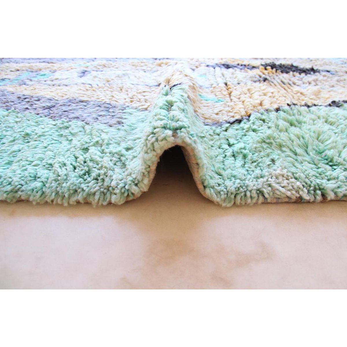 Marokkanische Wolle Berber Teppich 145 x 262 cm