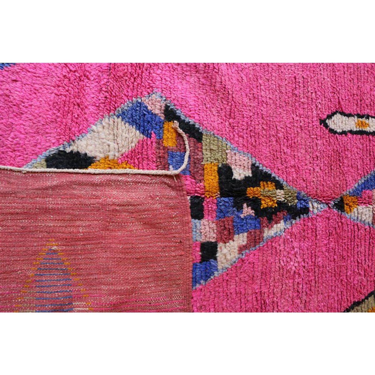 Berber Wolle Teppich Boujad 196 x 312 cm