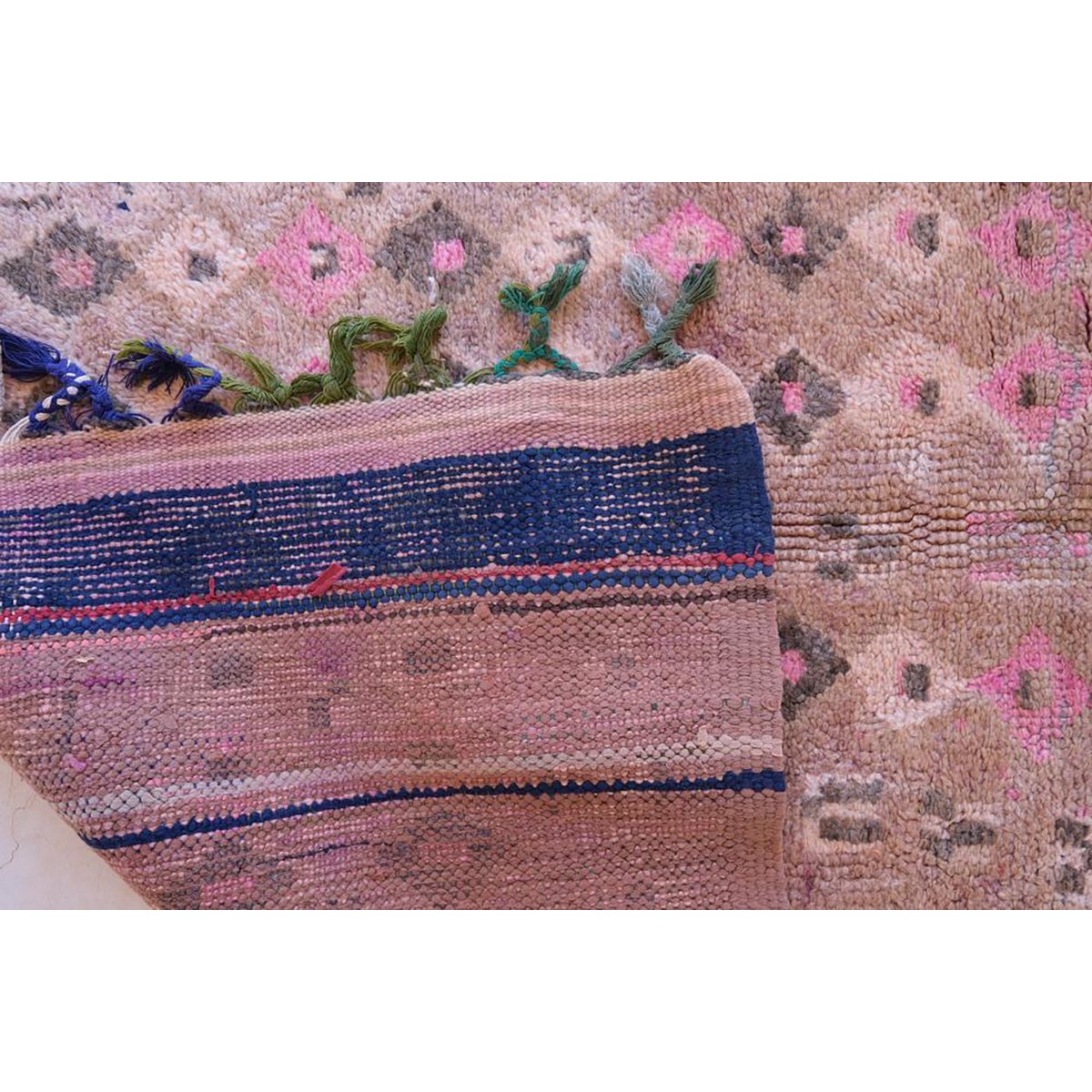 Marokkaner Berber Teppich reine Wolle 204 x 348 cm