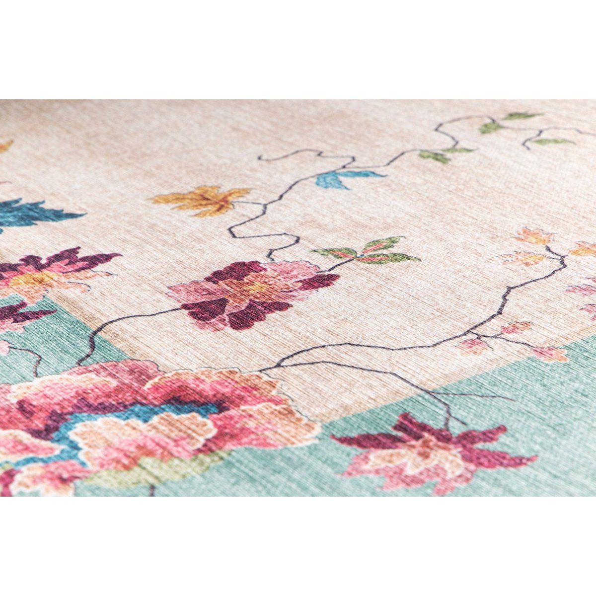 High Definitionsdruck Blumenteppich Marie Antoinette