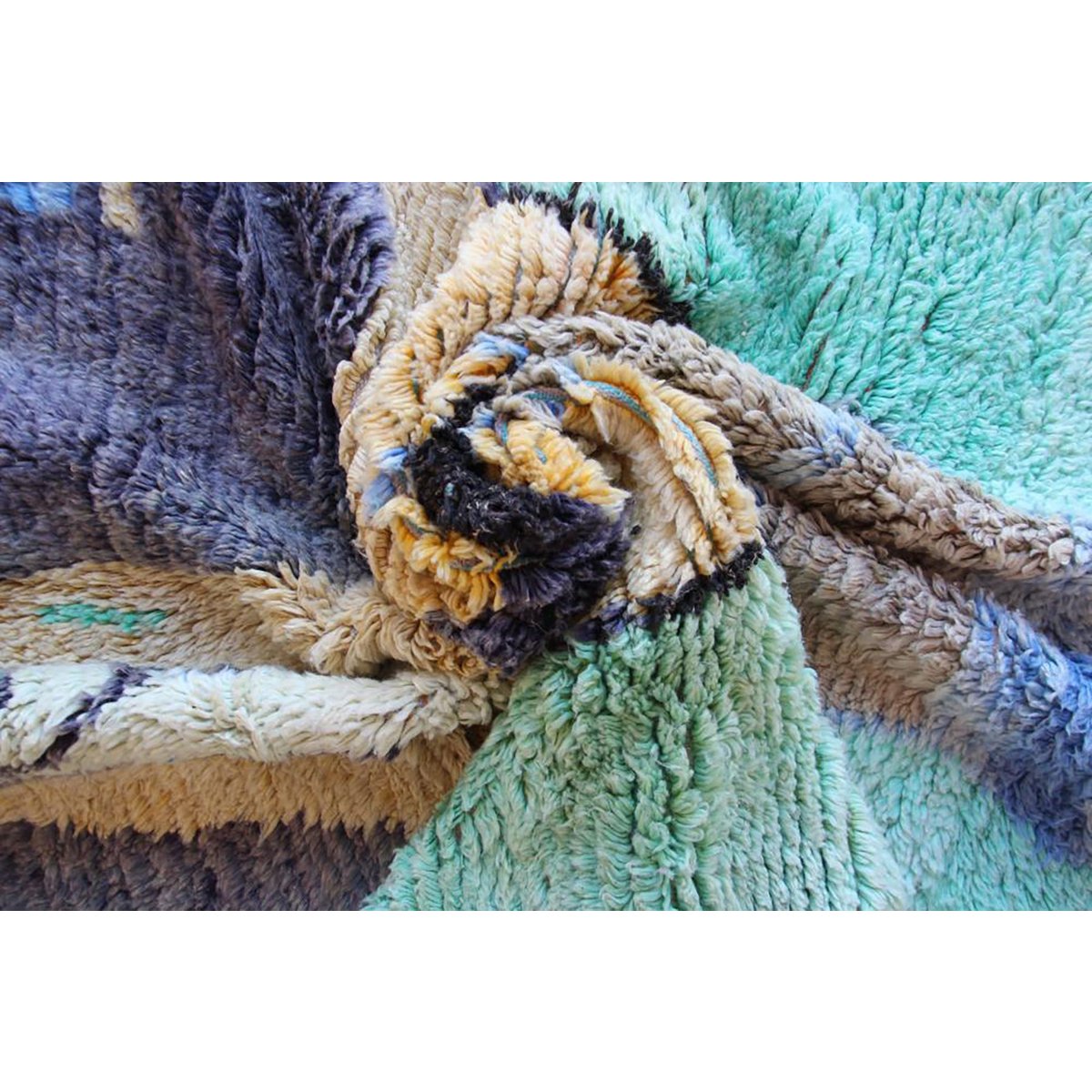 Marokkanische Wolle Berber Teppich 145 x 262 cm