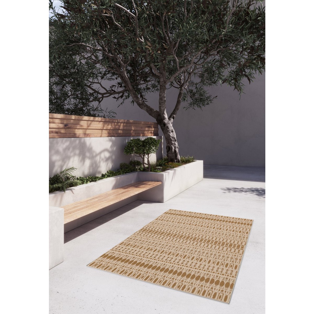 Luna Outdoor Innenarchitektur Teppich