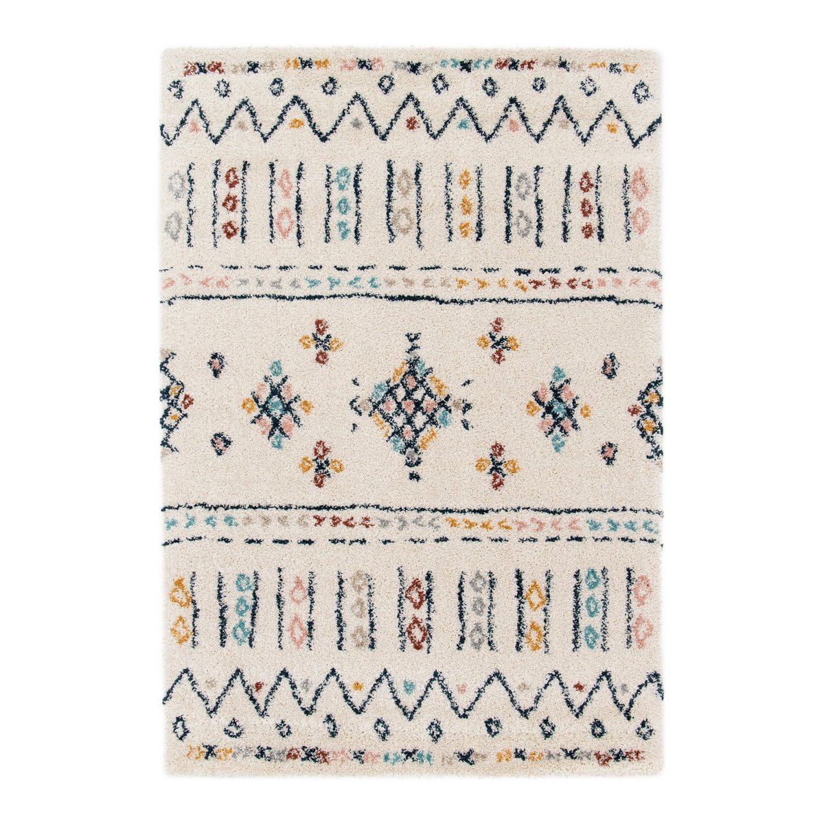 Shaggy -Teppiche weiche und voluminöse farbige ethnische Muster Tuareg