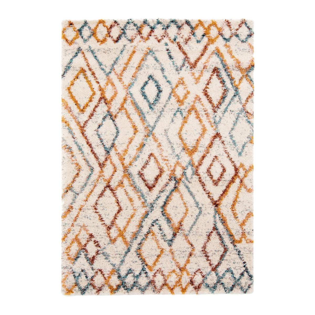 Weiche und voluminöse ethnische zottelige Teppiche Djemaaaaa