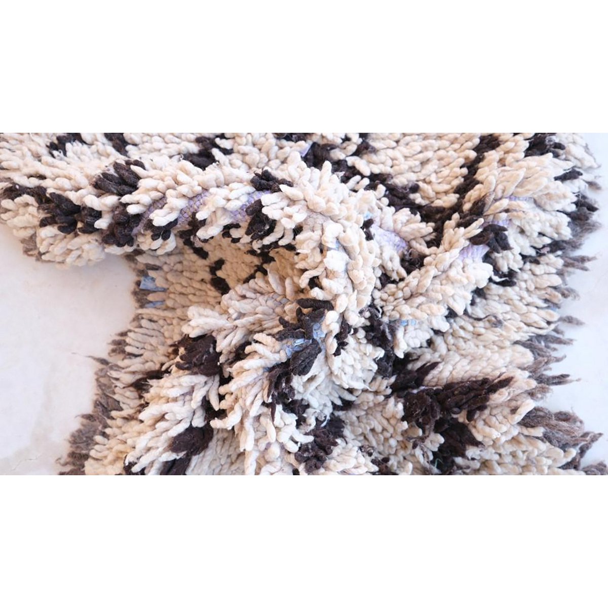 Marokkaner Berberkorridor Teppich reines Woll 73 x 188 cm