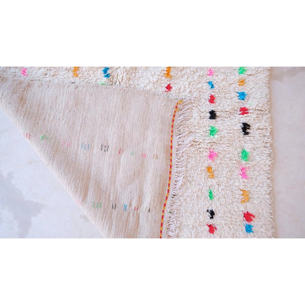 Marokkaner Berber Teppich reiner Wolle 160 x 255 cm