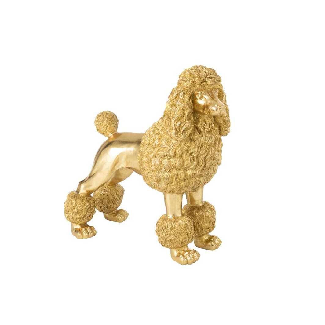 J-Line Podel Stand Polysin Gold gefärbt extra groß