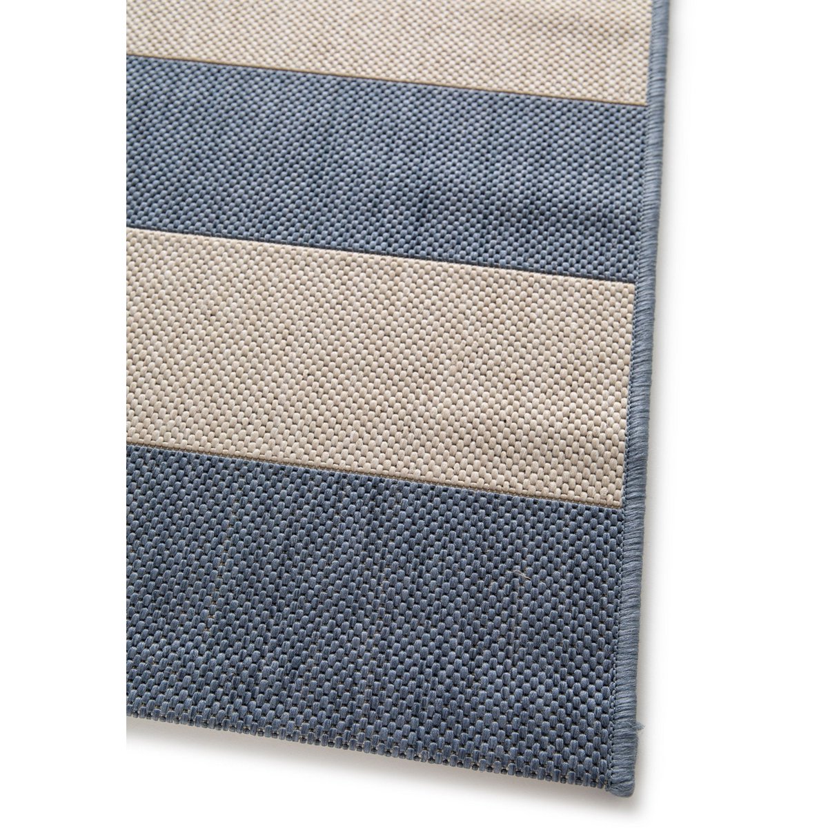 Flache gewebte Matten zeitgenössisches Design Outdoor -Innenraum Mykonos