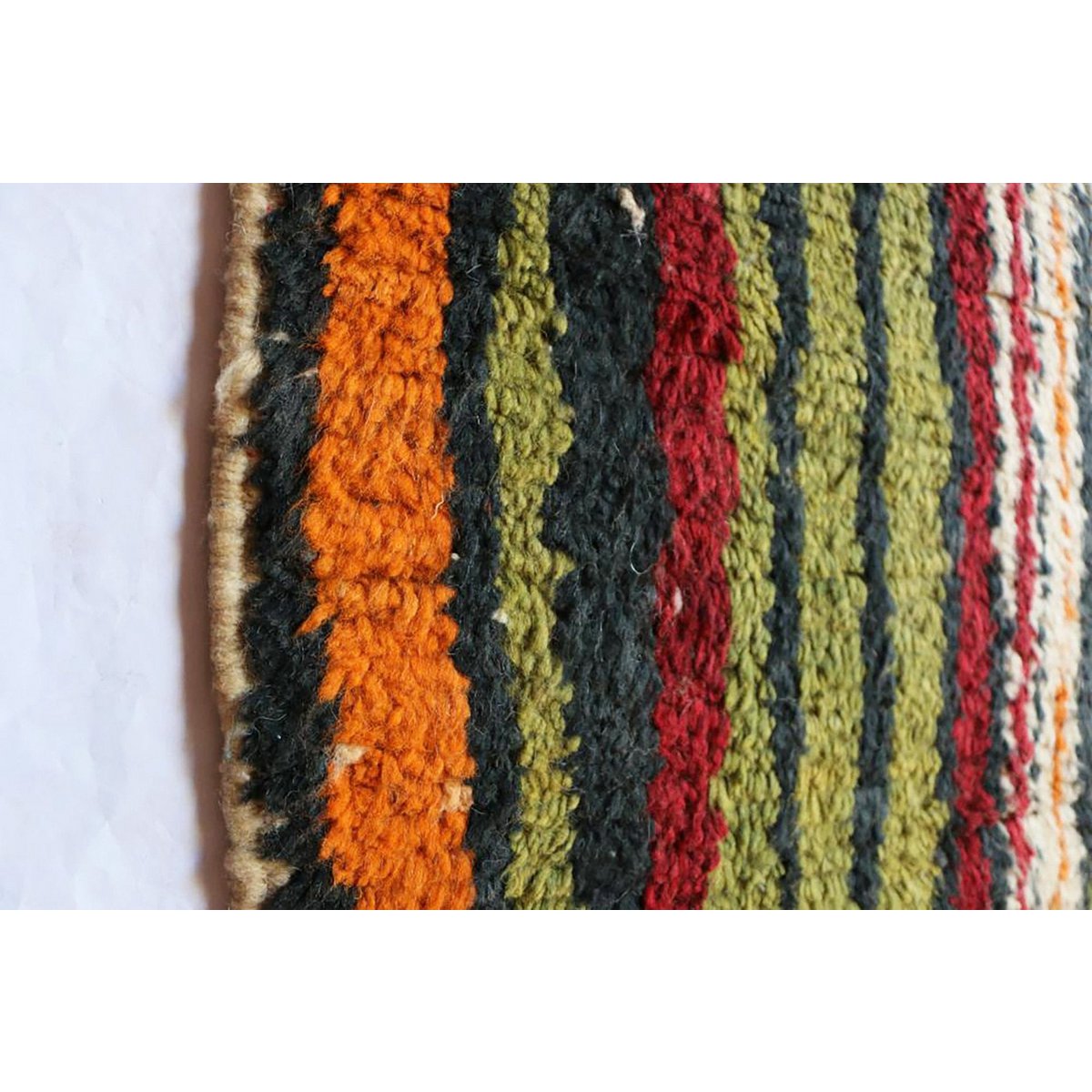 Marokkaner Berberkorridor Teppich reines Woll 75 x 378 cm