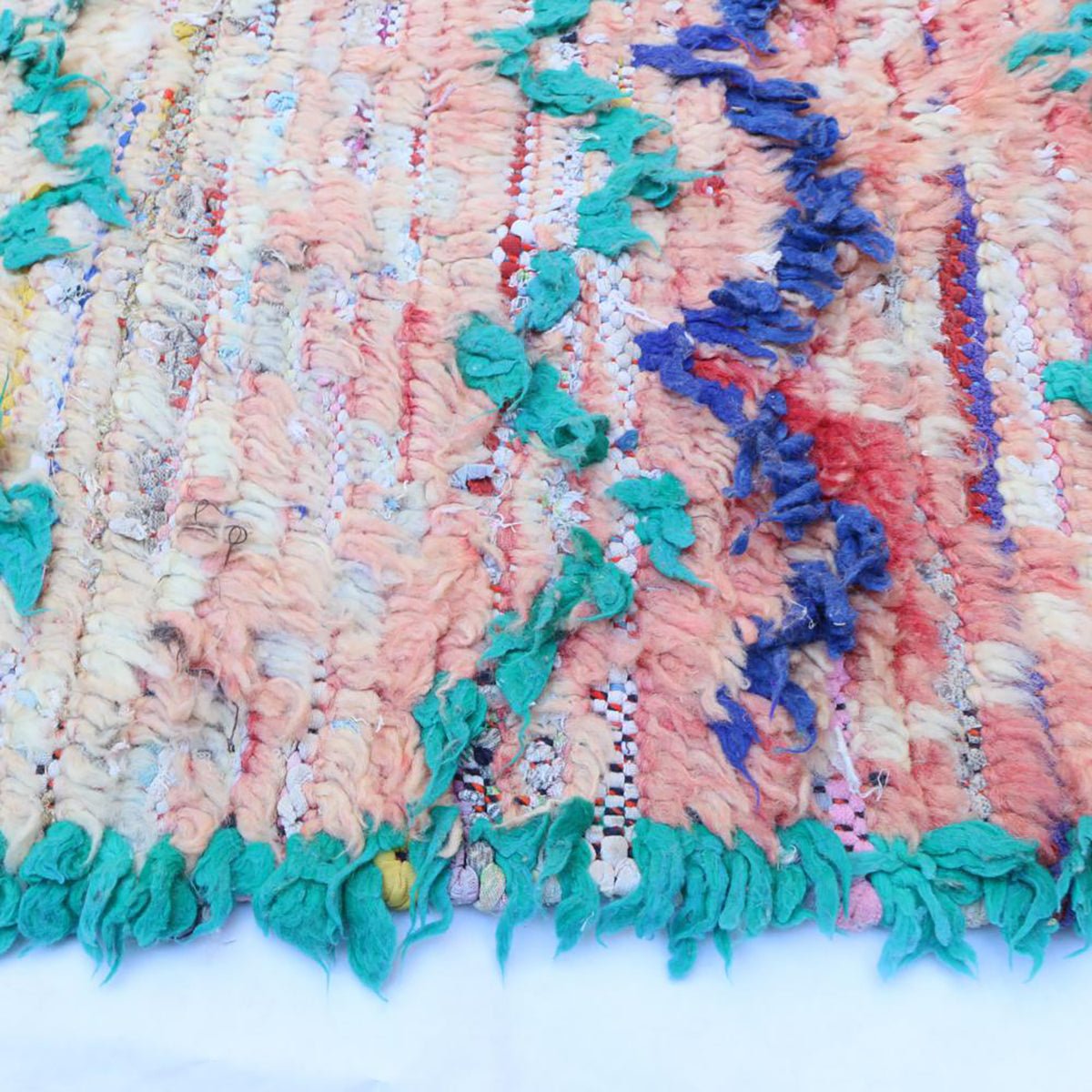 Marokkaans Berber tapijt van zuivere wol 115 x 239 cm