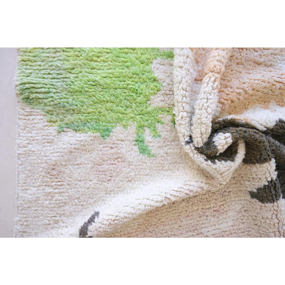 Marokkanischer Berber Teppich reine Wolle 196 x 262 cm