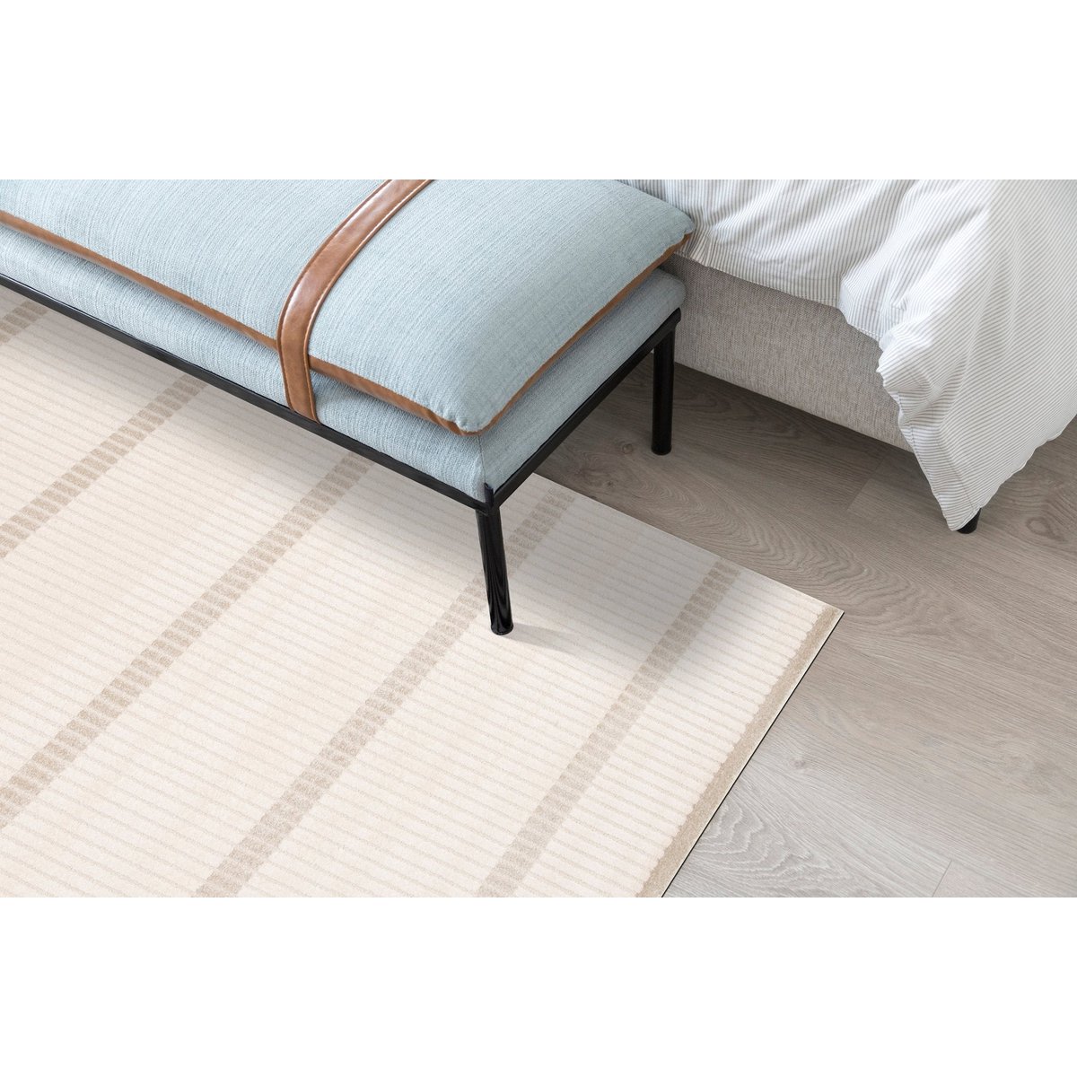 Süßer Innenteppich mit Erleichterung und natürlichen Farben Linea