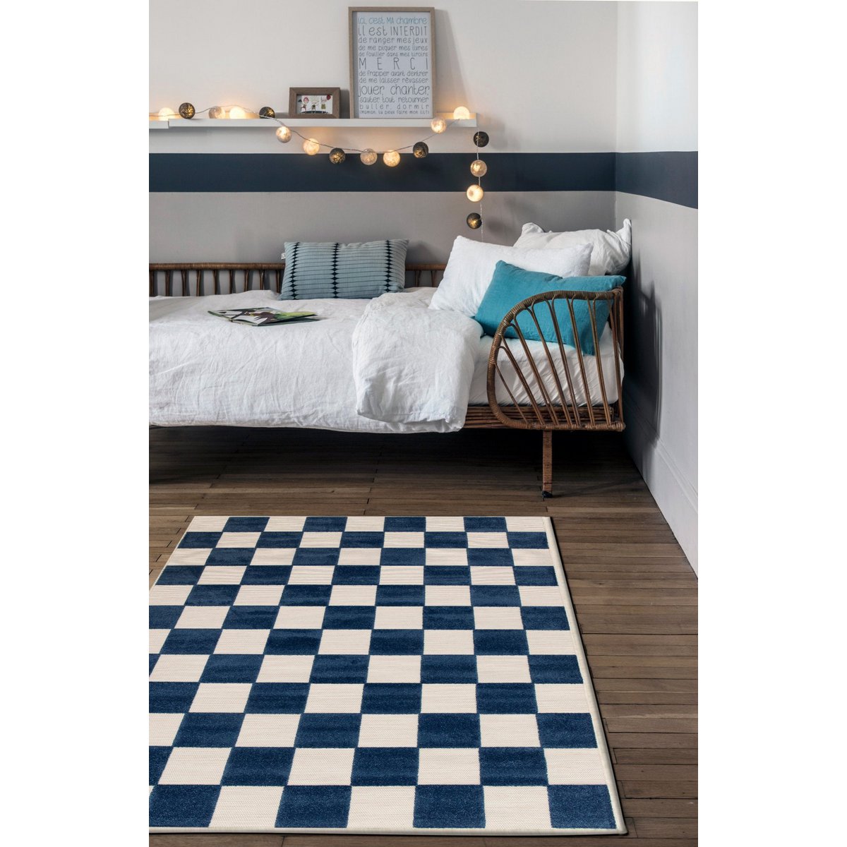 Kinderteppich mit skulpturalem Effekt PETITS CARREAUX