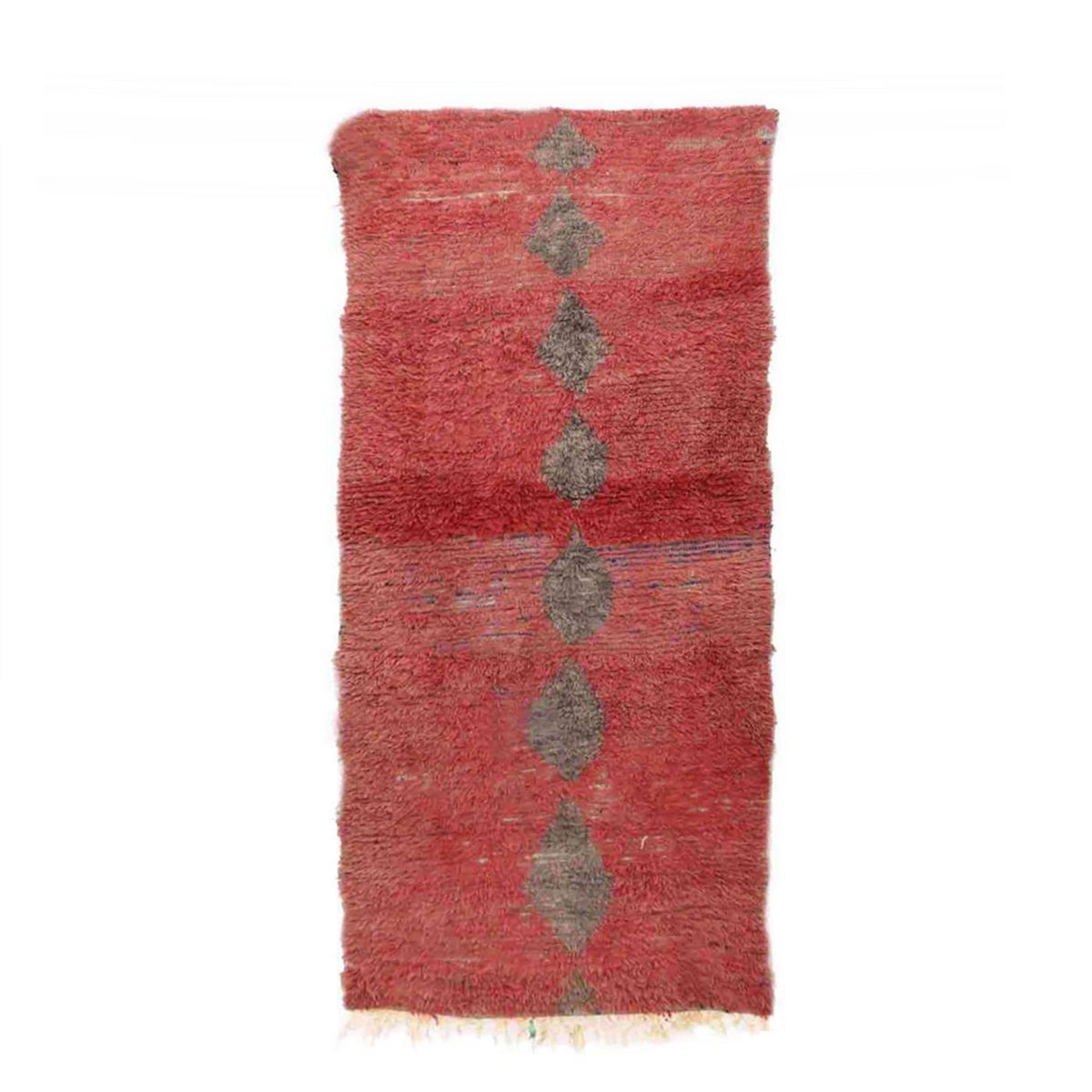 Marokkaner Berber Teppich reines Woll 110 x 237 cm