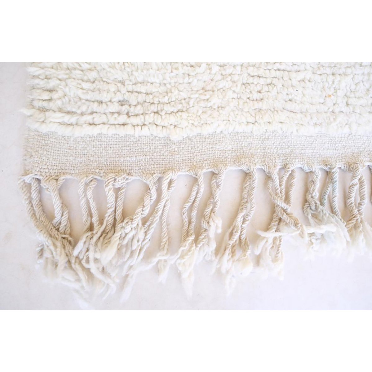 Marokkanischer Berber Teppich reine Wolle 196 x 262 cm