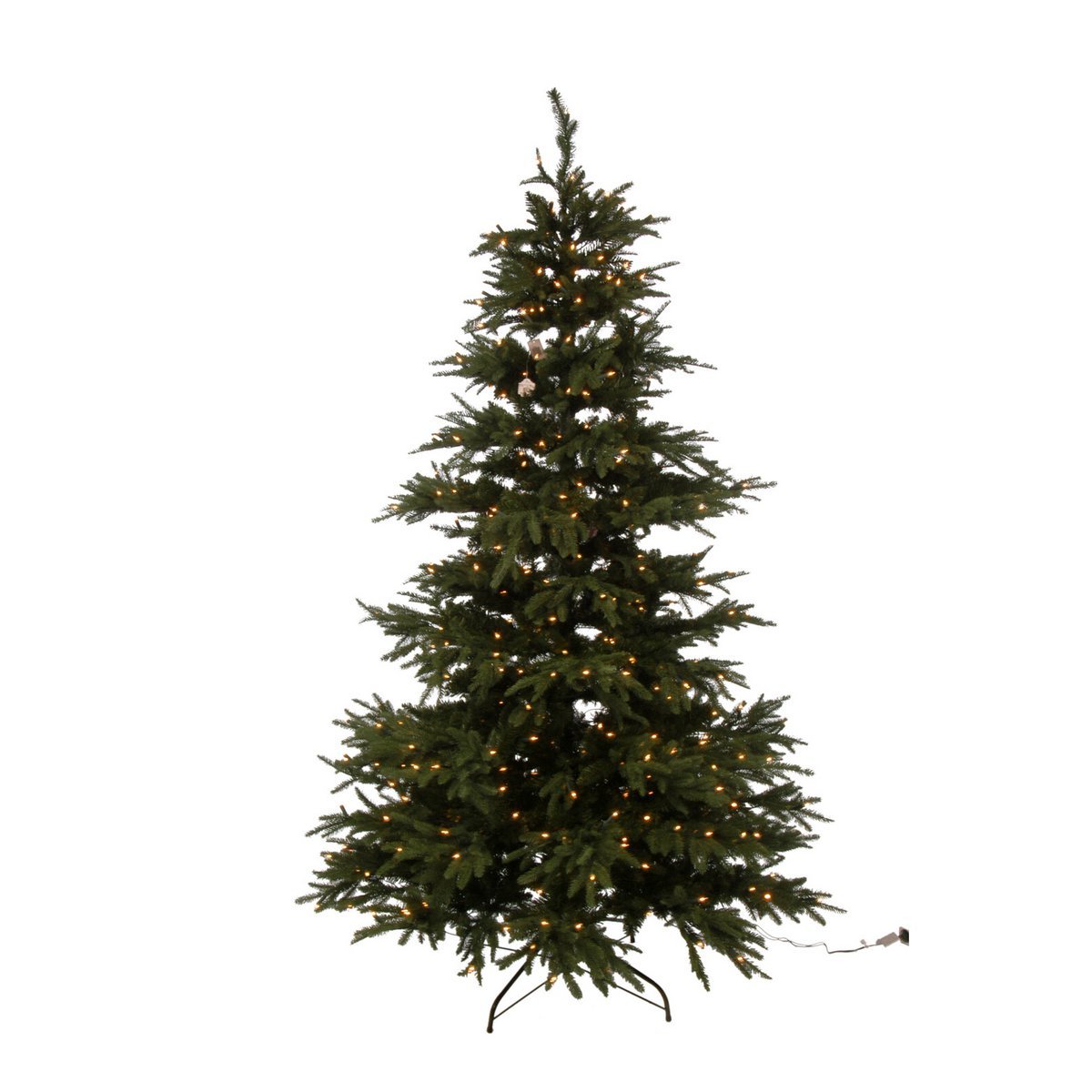 Weihnachtsbaum LED Extra Dicht Kunststoff Grün 225cm Real Optik