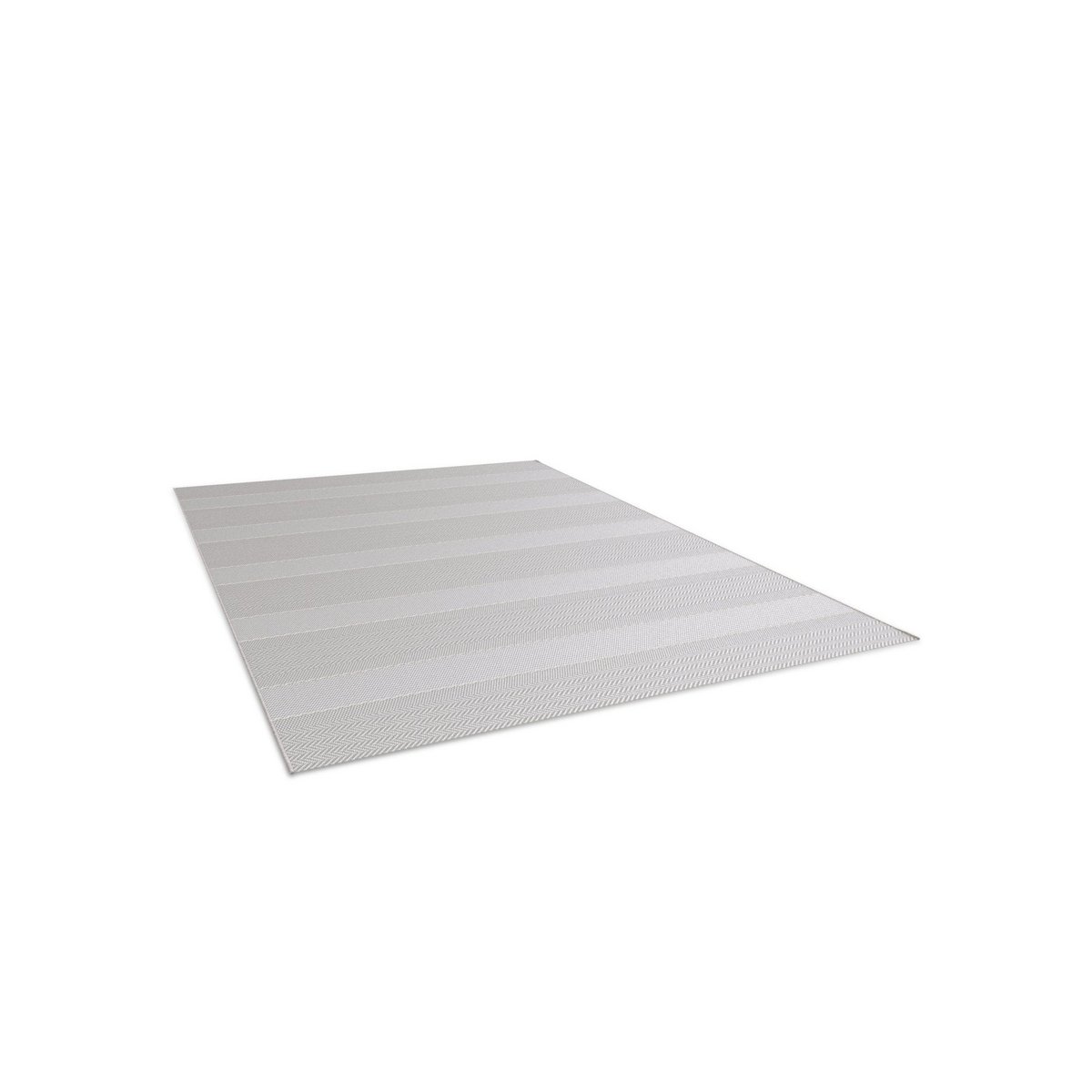 Gestreifter Teppich mit feinen Linien gewebt flach Innenraum Außen ruhig