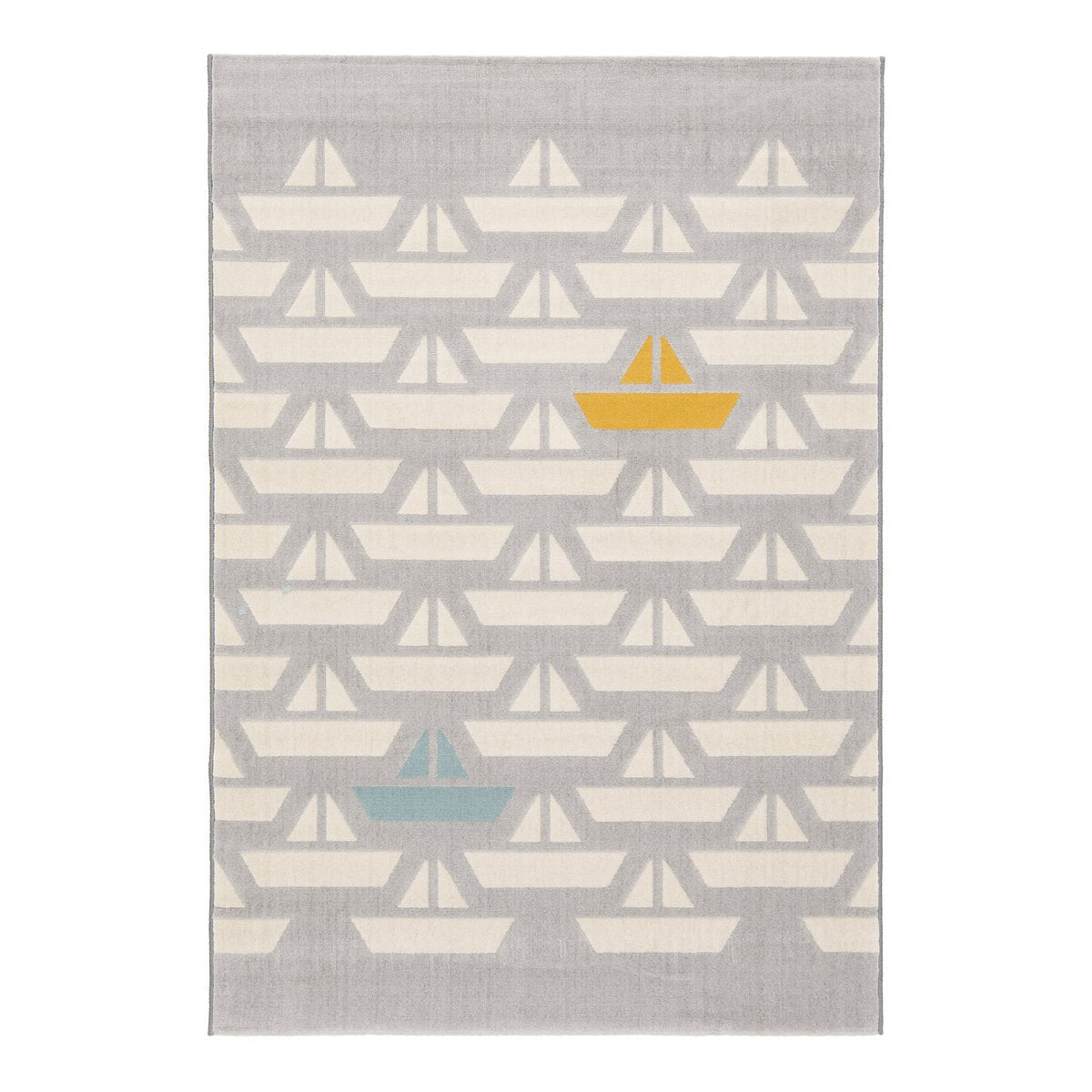 Weicher Kinder Teppich verspielte Musterboote