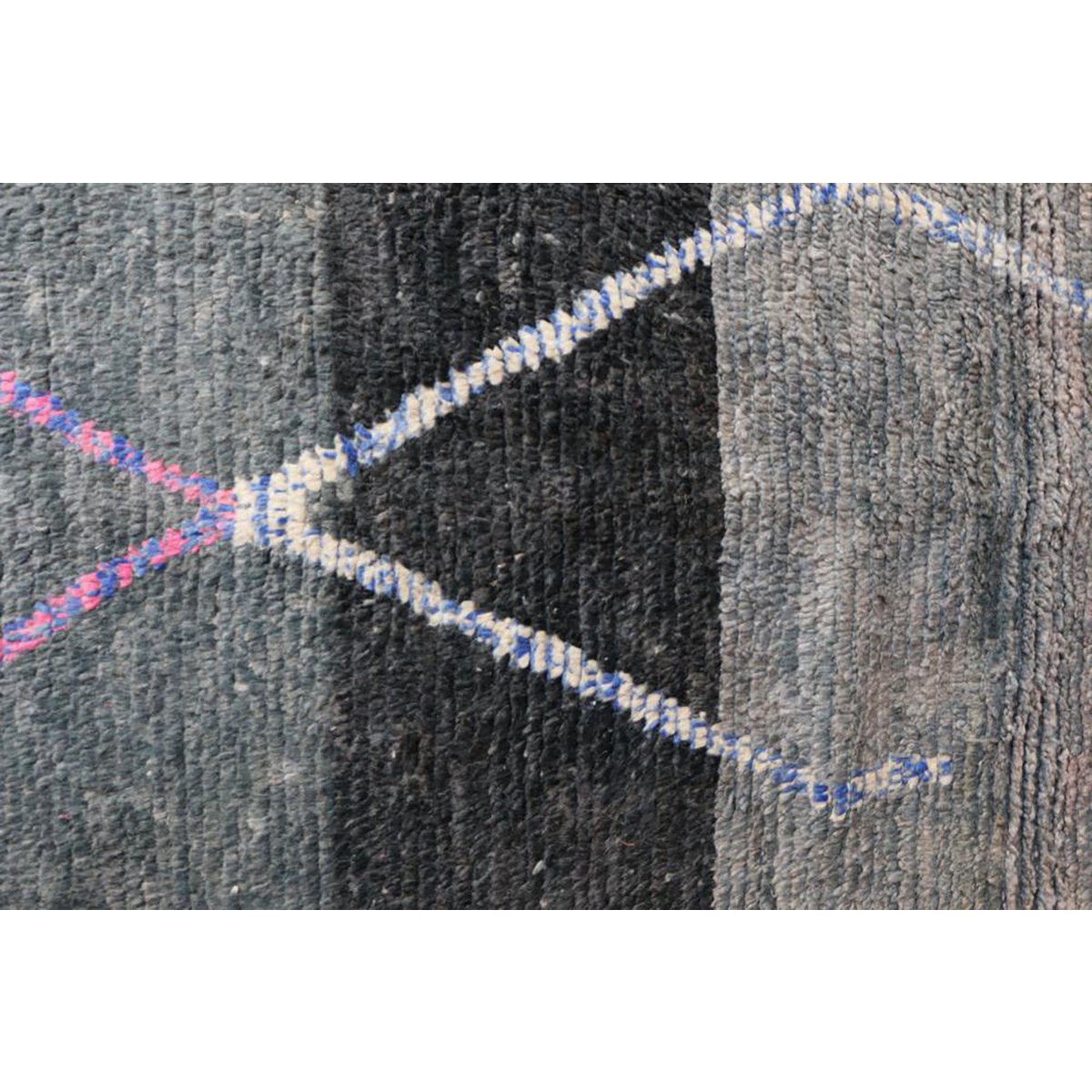 Berber Wolle reiner Spur Teppich 75 x 406 cm