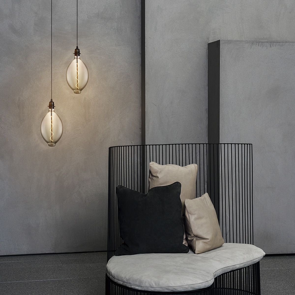 Home Sweet Home dimmable LED Carbon E E27 4W 100Lm 1800K Rook