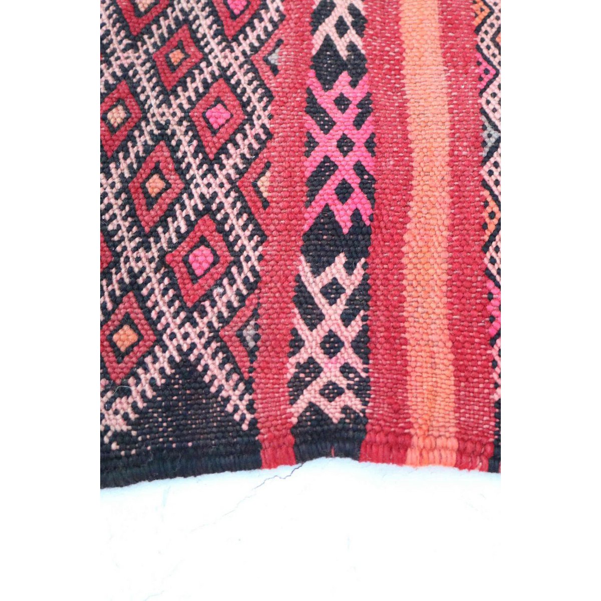 Marokkaner Berber Kilim reine Wolle 150 x 285 cm Teppich