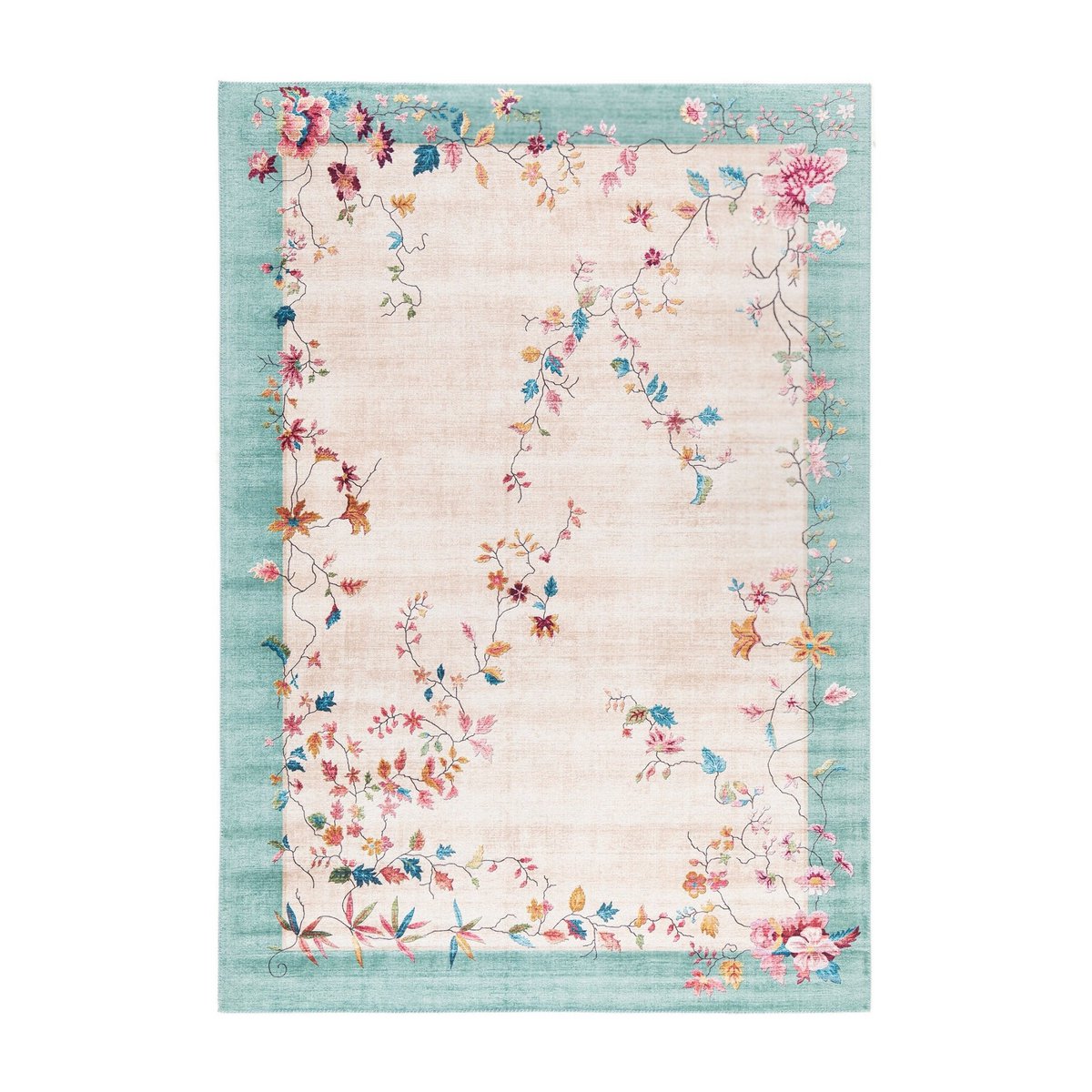 High Definitionsdruck Blumenteppich Marie Antoinette