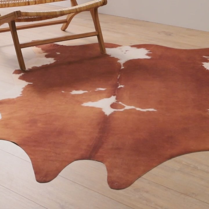Lily Cow Skin Teppich
