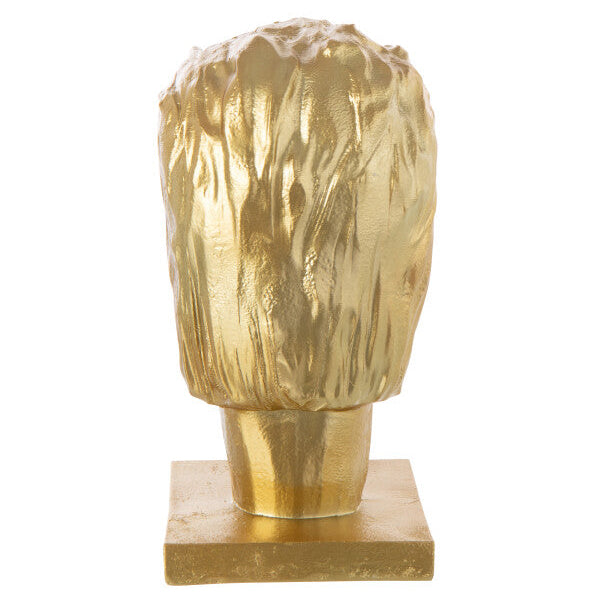 Einstein Büste Gold Dekofigur 25cm