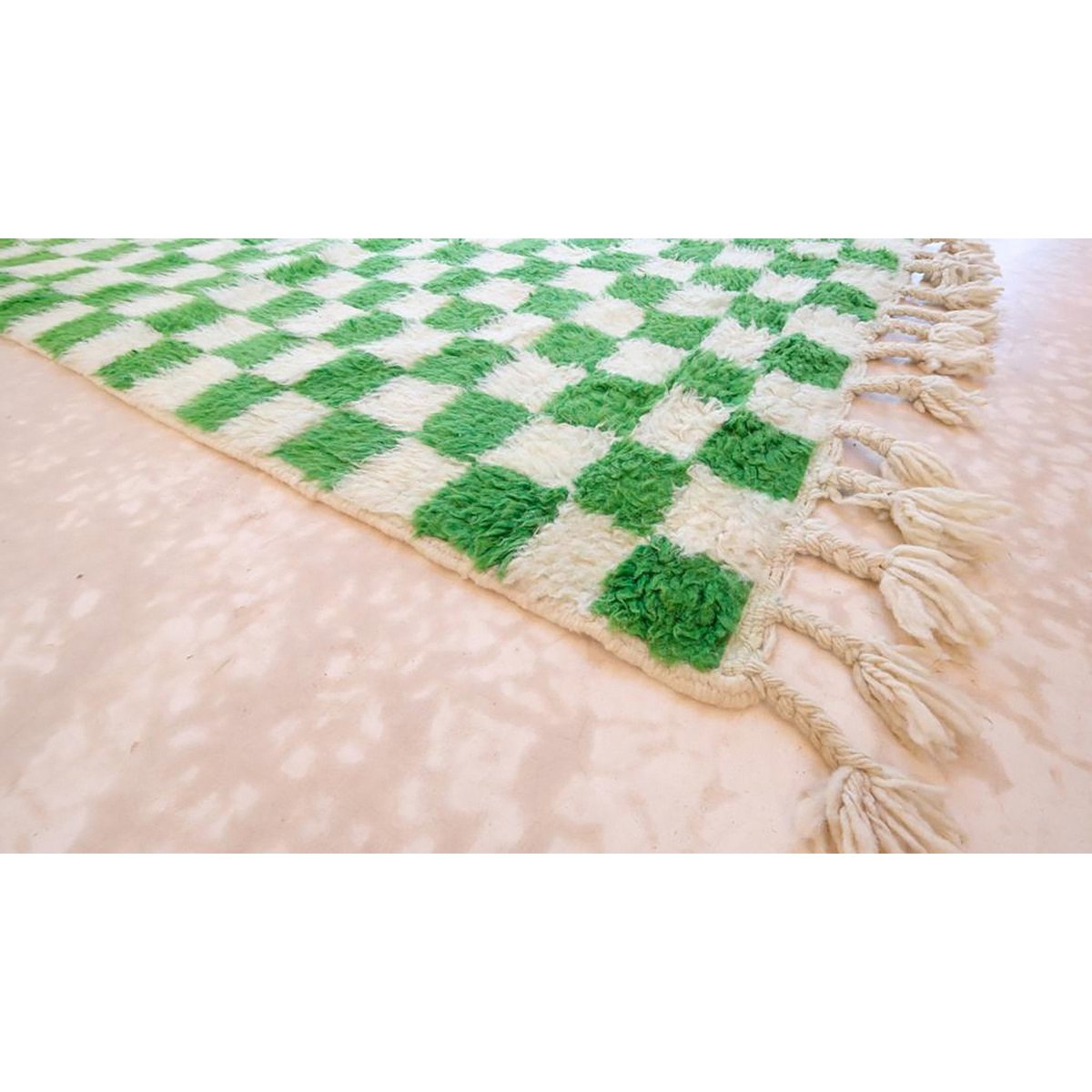 Marokkaner Berber Teppich reines Woll 161 x 241 cm