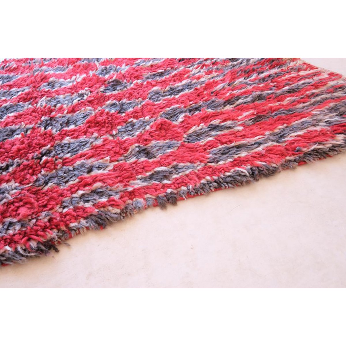 Marokkaner Berber Teppich reine Wolle 86 x 241 cm