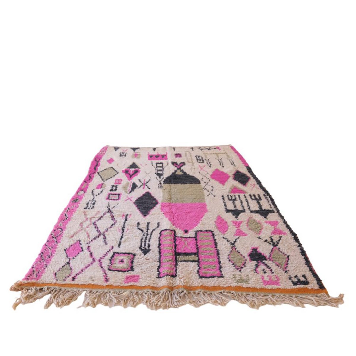 Marokkaans Berber tapijt van zuivere wol 179 x 274 cm