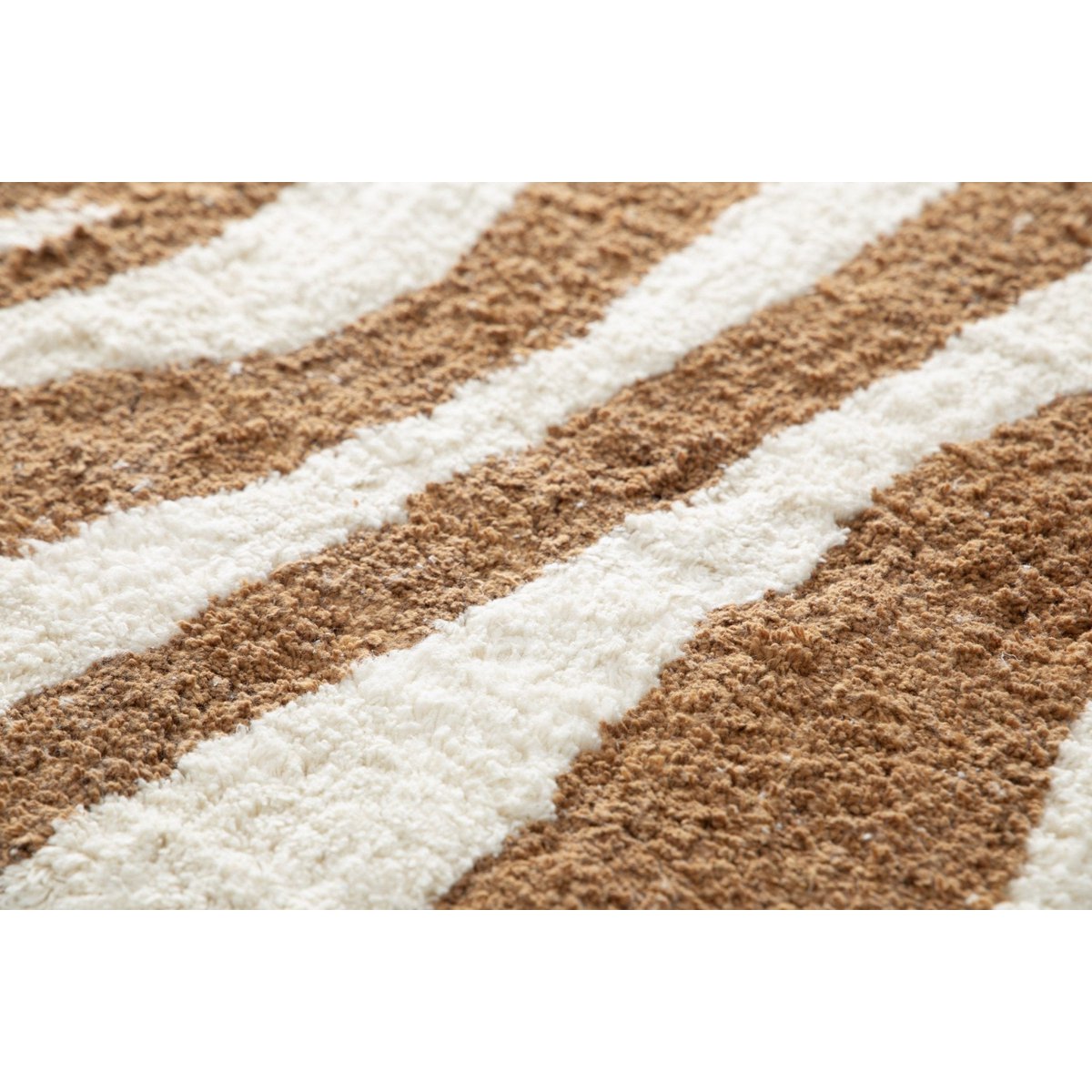 Zebra bedruckte Baumwollteppich -Safari -Kitz