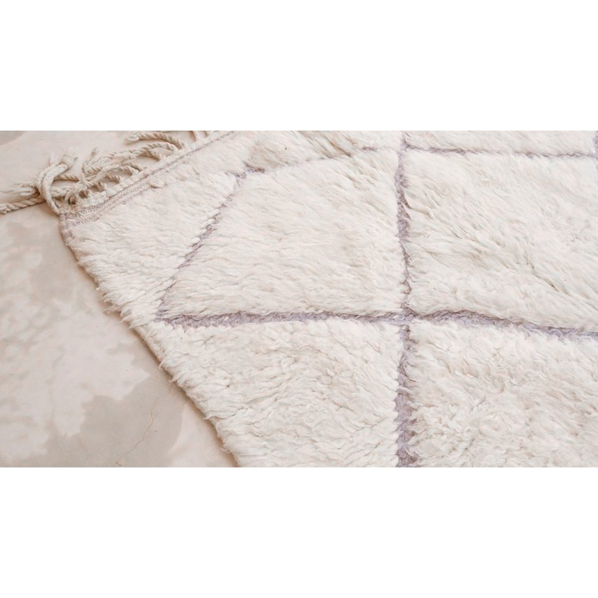 Marokkaner Berber Teppich reine Wolle 119 x 199 cm