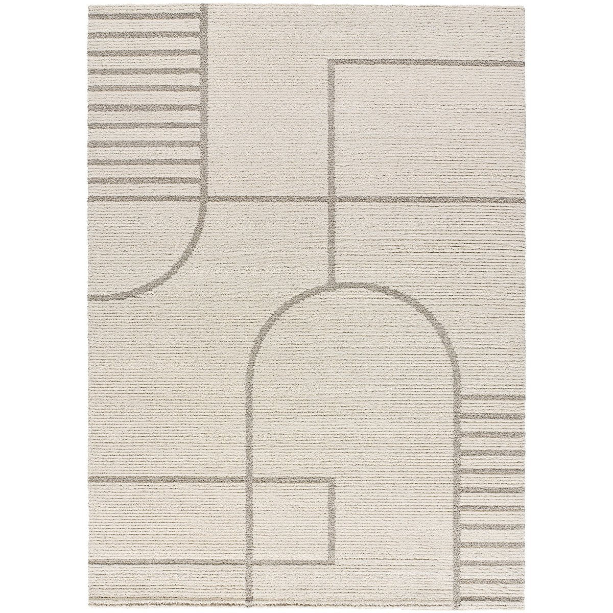 Moderner nordischer Stil geometrischer Teppichgrafiken