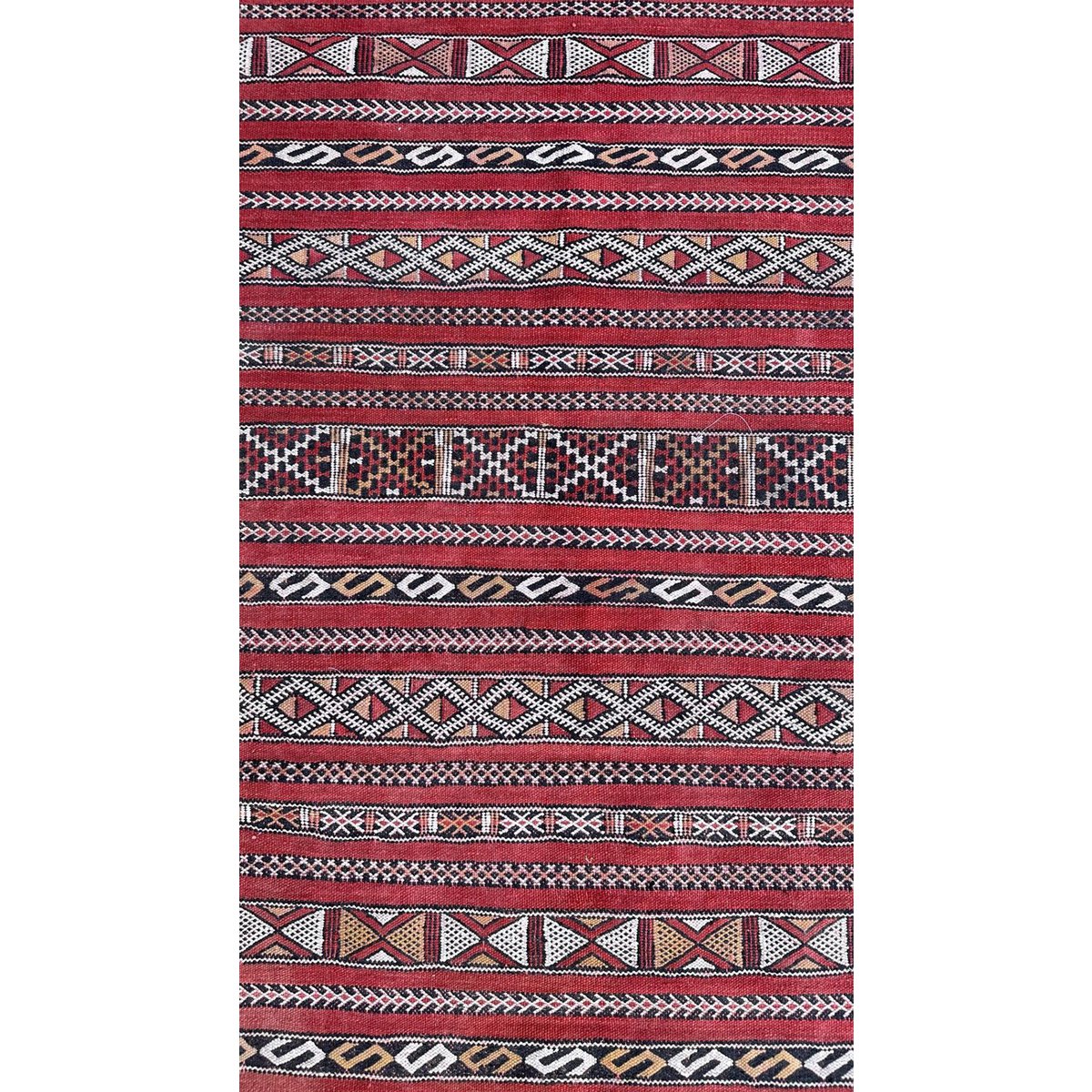 Marokkaner Berber Kilim Teppich reines Woll 88 x 167 cm