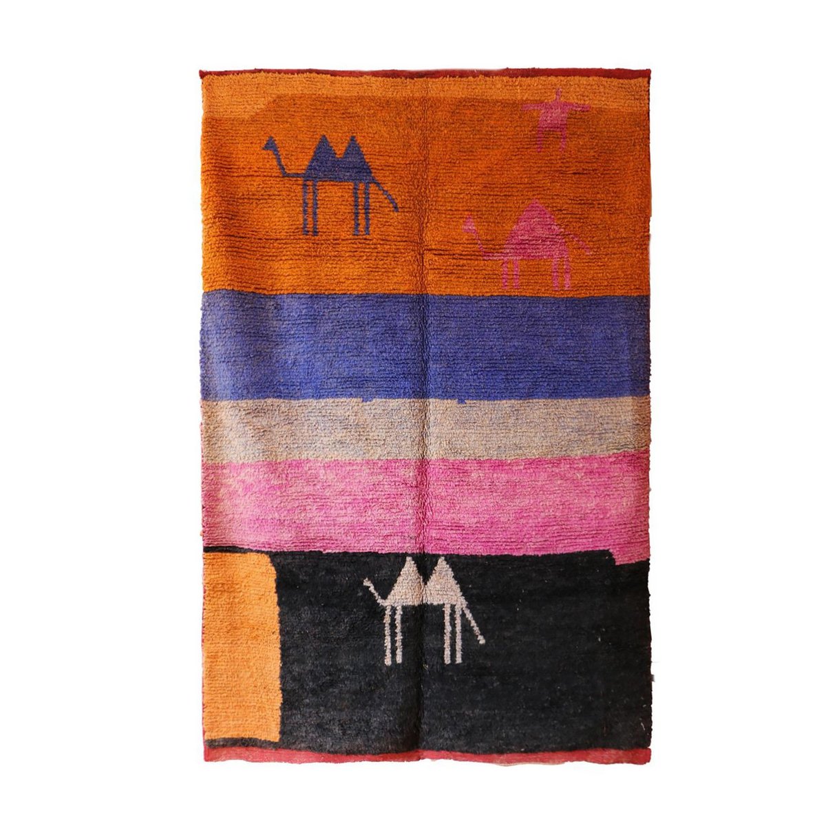 Berber Teppich Boujaad farbig 200 x 304 cm