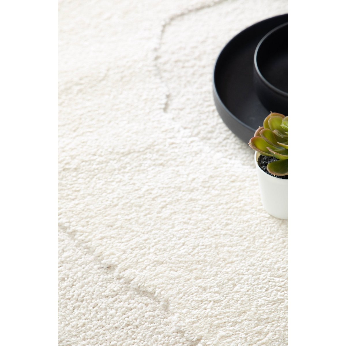 Weiche und moderne 3D -Relief -Teppich -Osmose