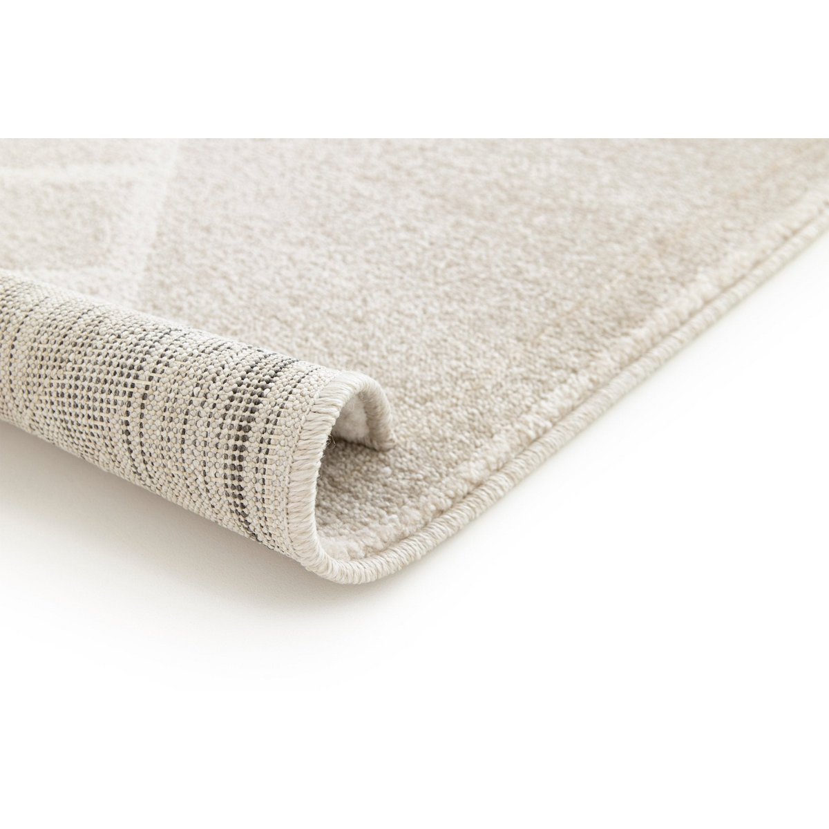 Weicher und widerstandsfähiger geometrischer Teppich Wyatt