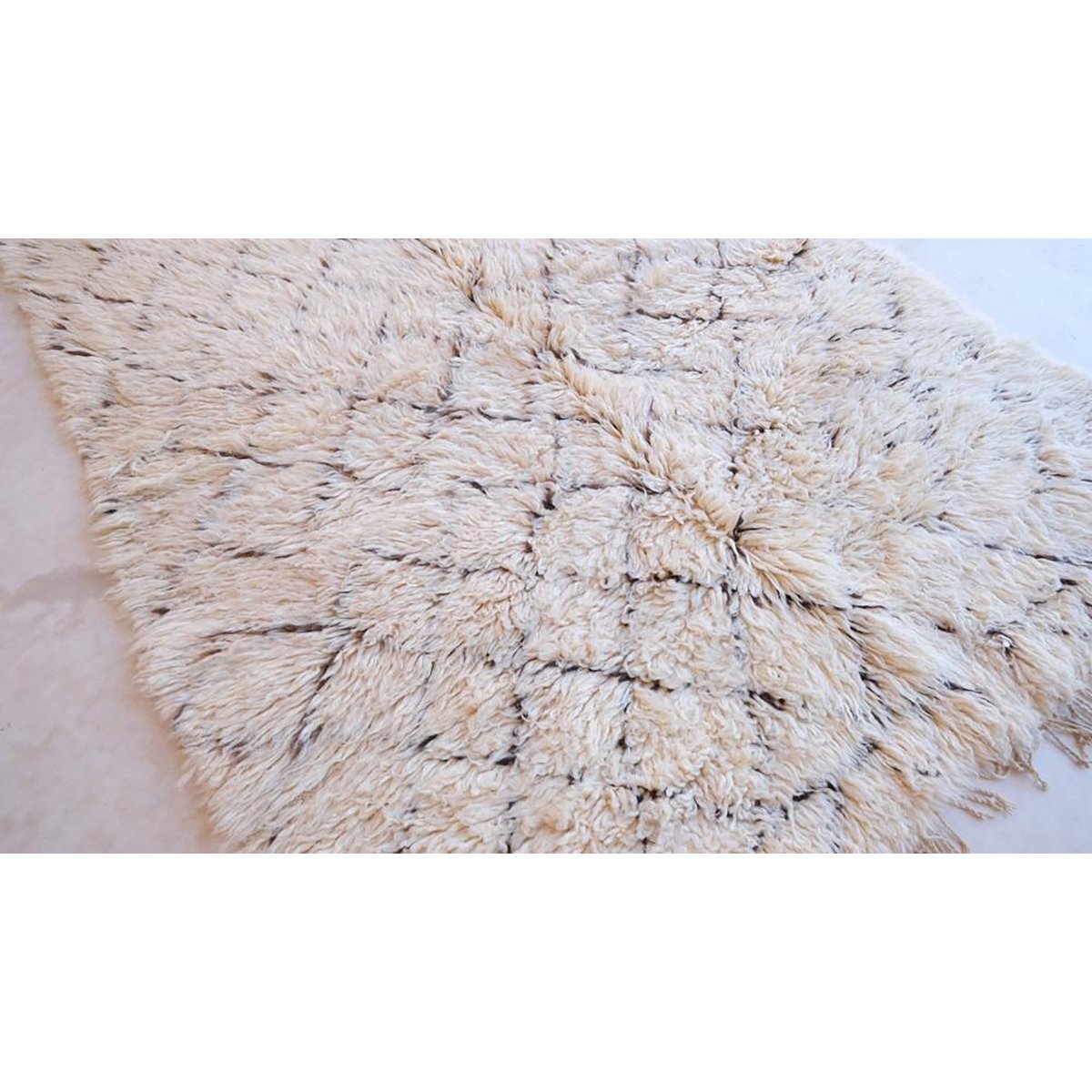 Marokkaans Berber tapijt van zuivere wol 175 x 217 cm