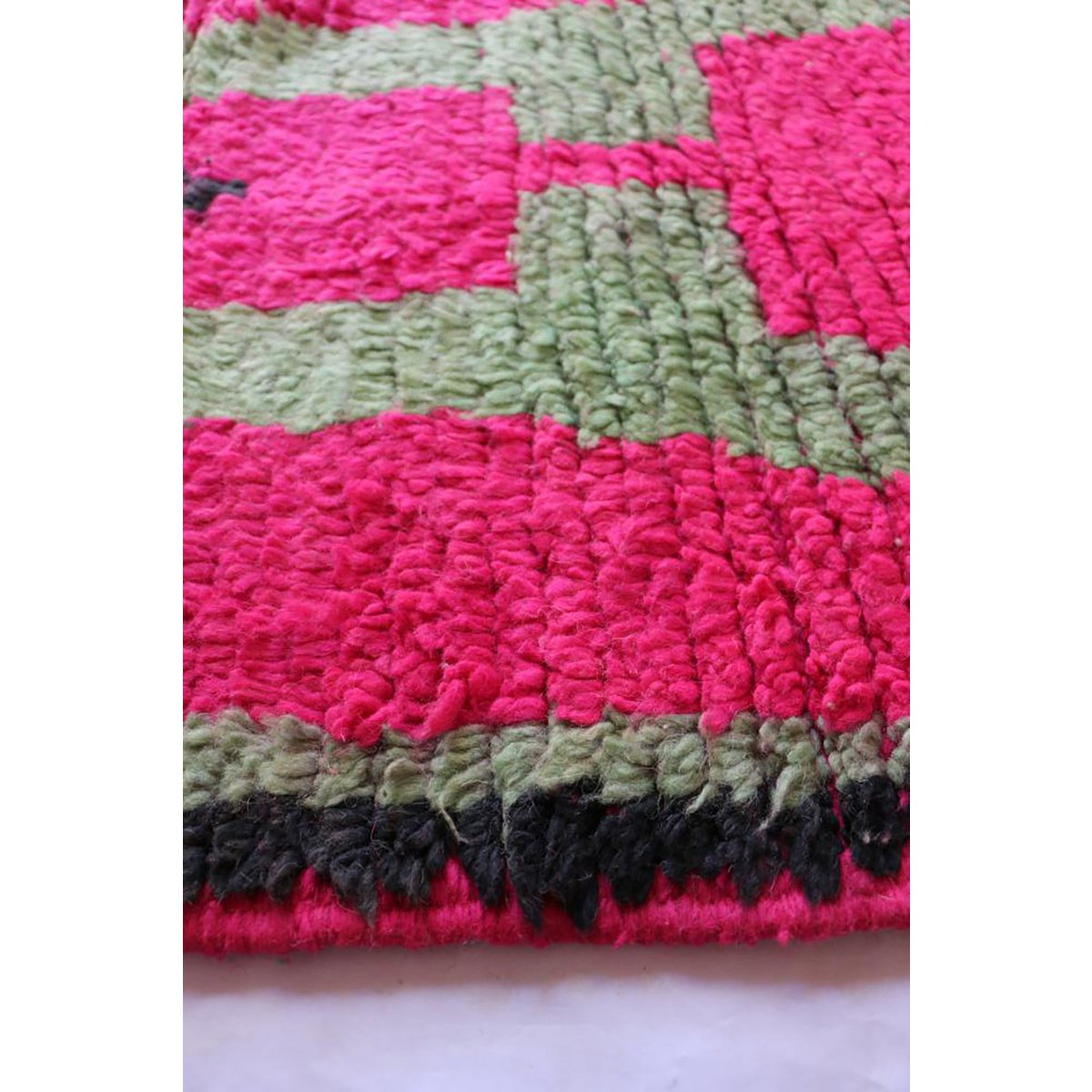 Marokkaner Berberkorridor Teppich reines Woll 71 x 355 cm