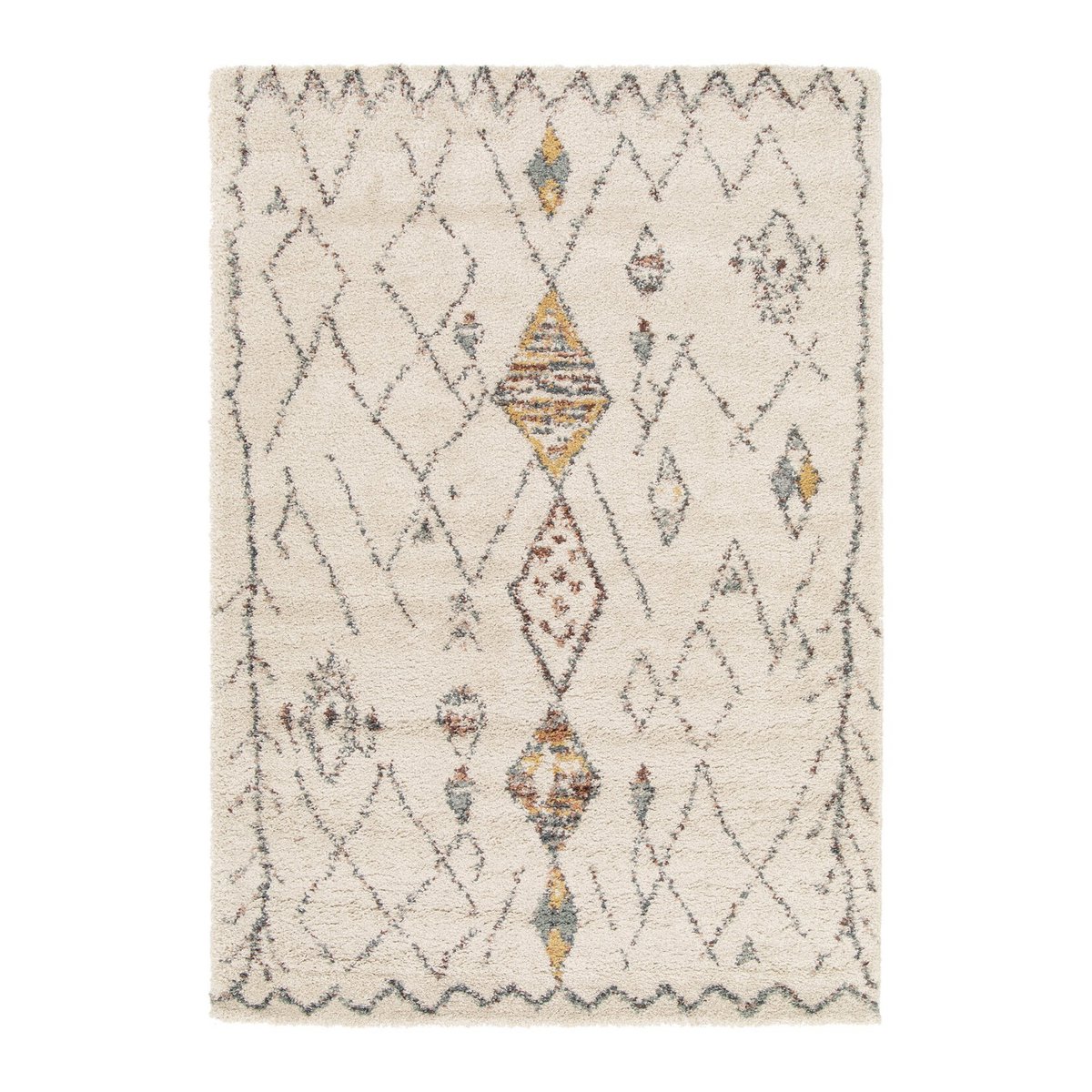 Tapis shaggy épais et confortable TIZI