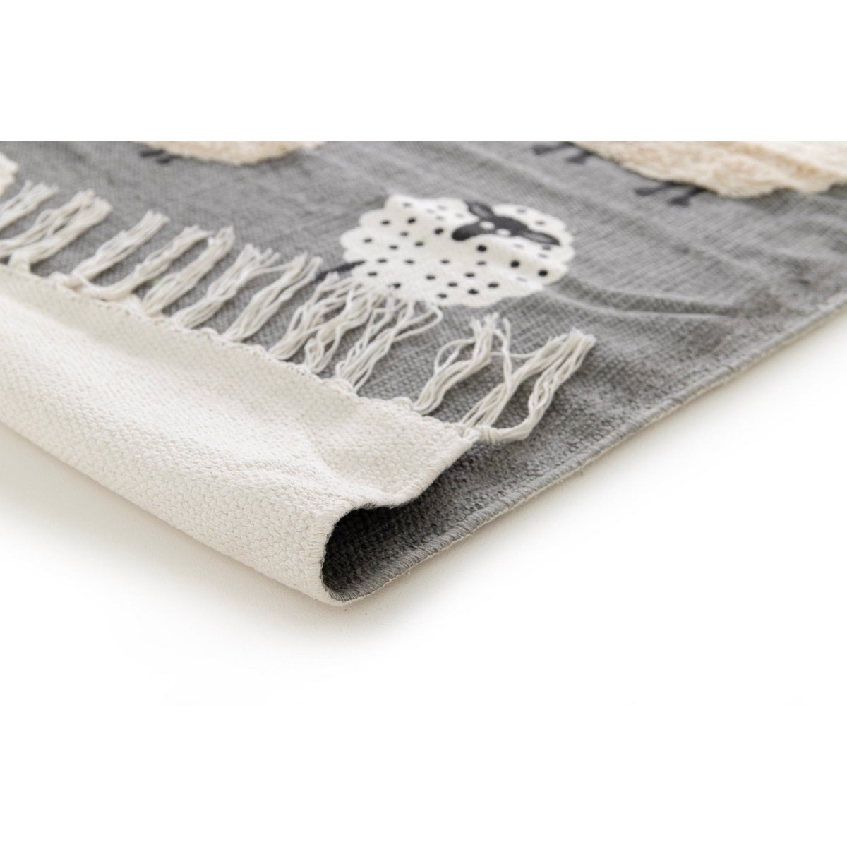 Kinderteppich aus Baumwolle LITTLE SHEEP