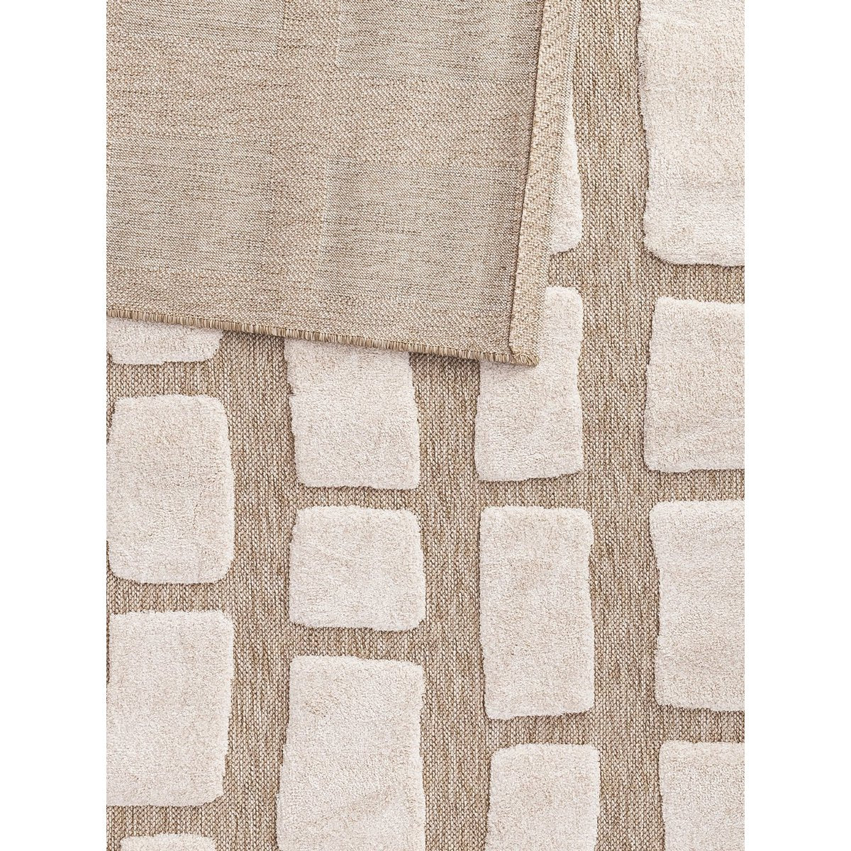 Velvet Effect Teppich und Slow Life Dune Dune Flat -Stil -Webenstil