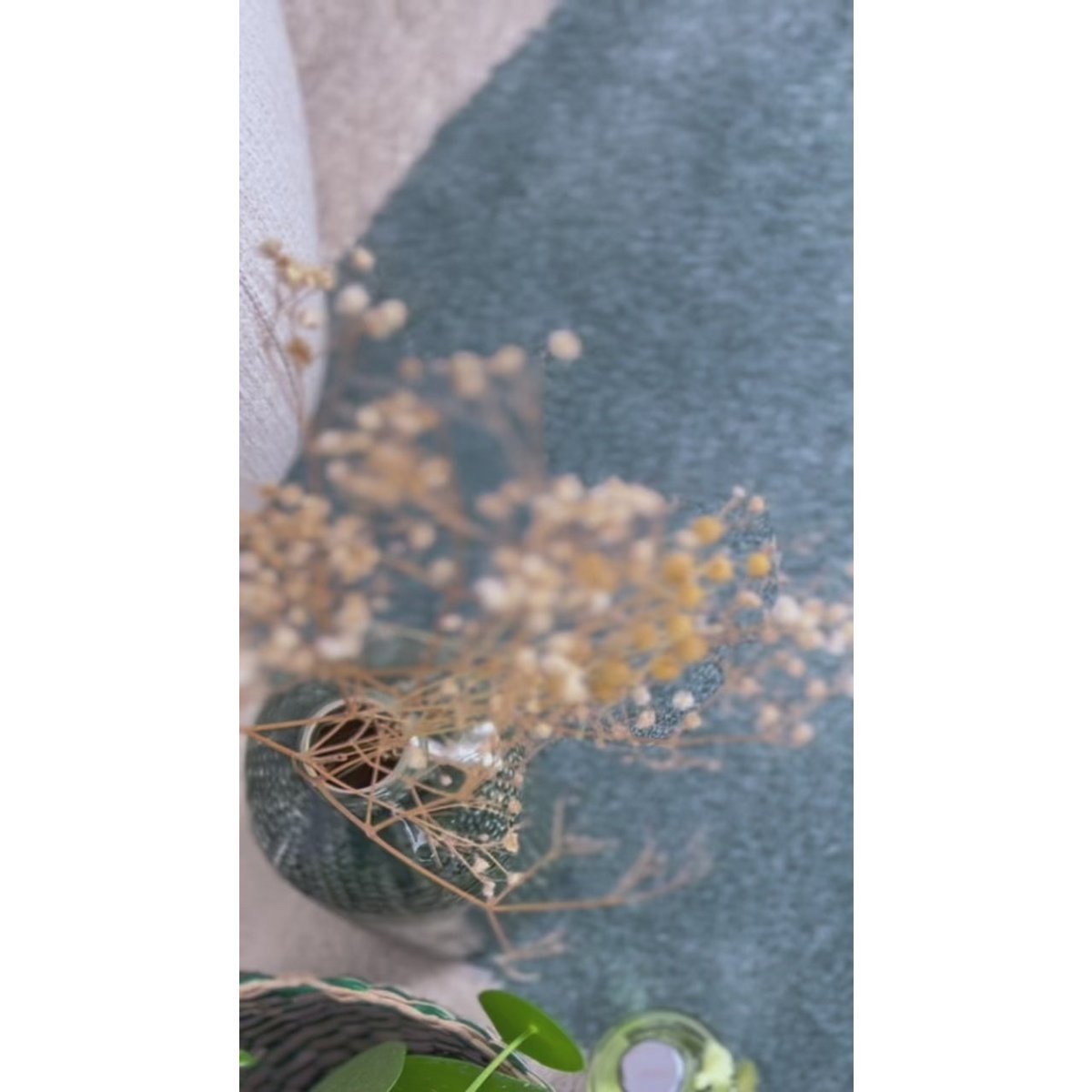 Sanfte geometrische Teppich -Hommage an Joan Miró Collage