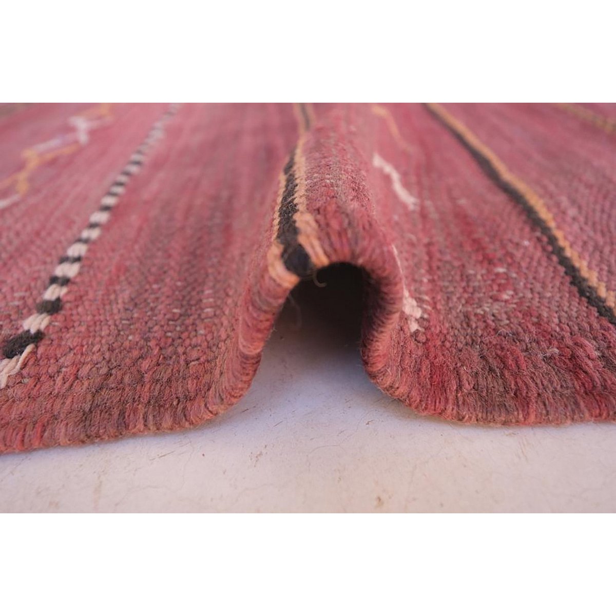 Marokkaner Berber Kilim Teppich reines Woll 157 x 217 cm