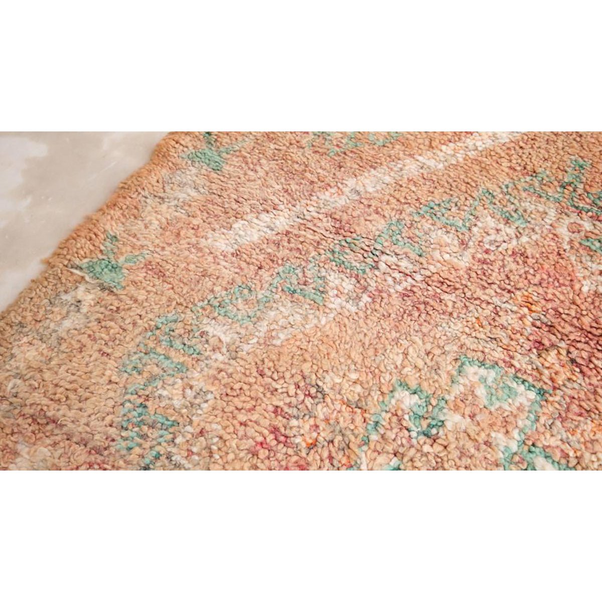 Marokkaner Berber Teppich reine Wolle 174 x 338 cm