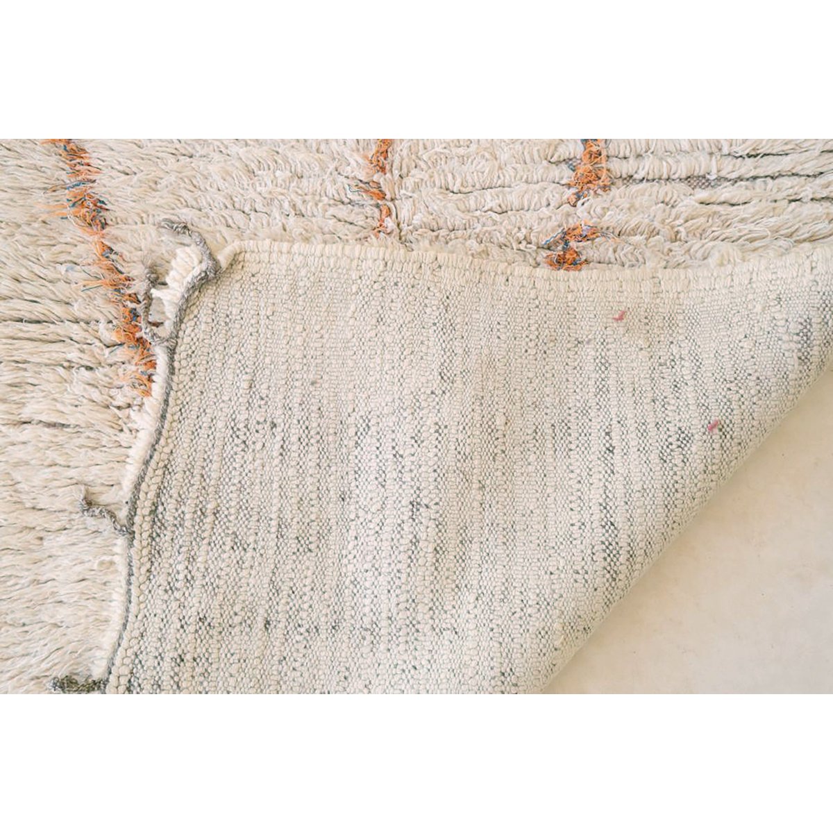 Marokkanischer Berber Teppich reine Wolle 133 x 182 cm