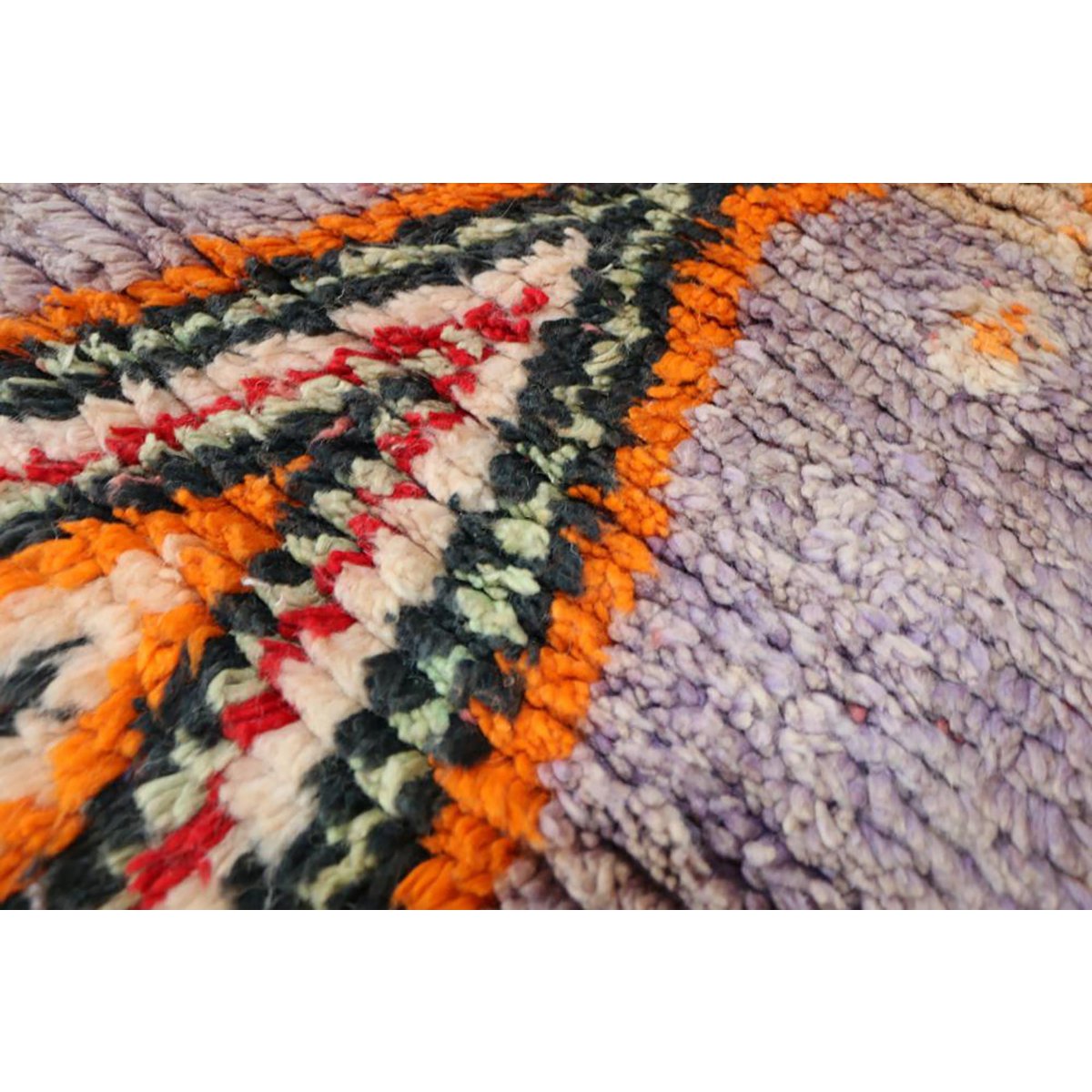 Reiner Korridor Teppich Berberwolle 68 x 498 cm - verkauft