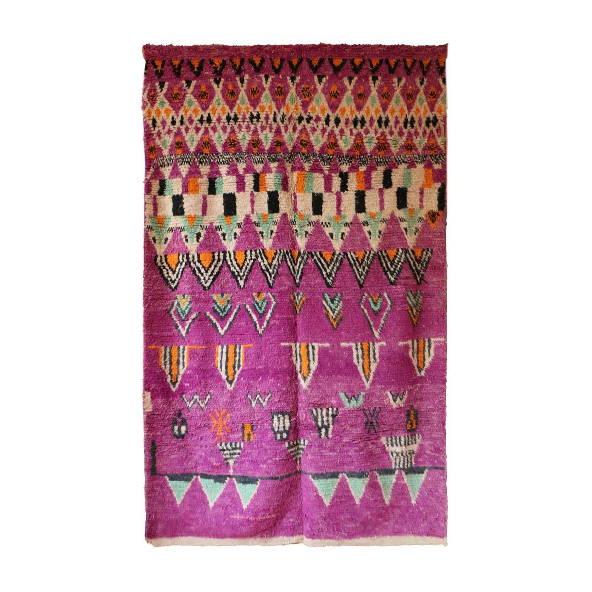 Zeitgenössische Wolle Berber Teppich 197 x 304 cm