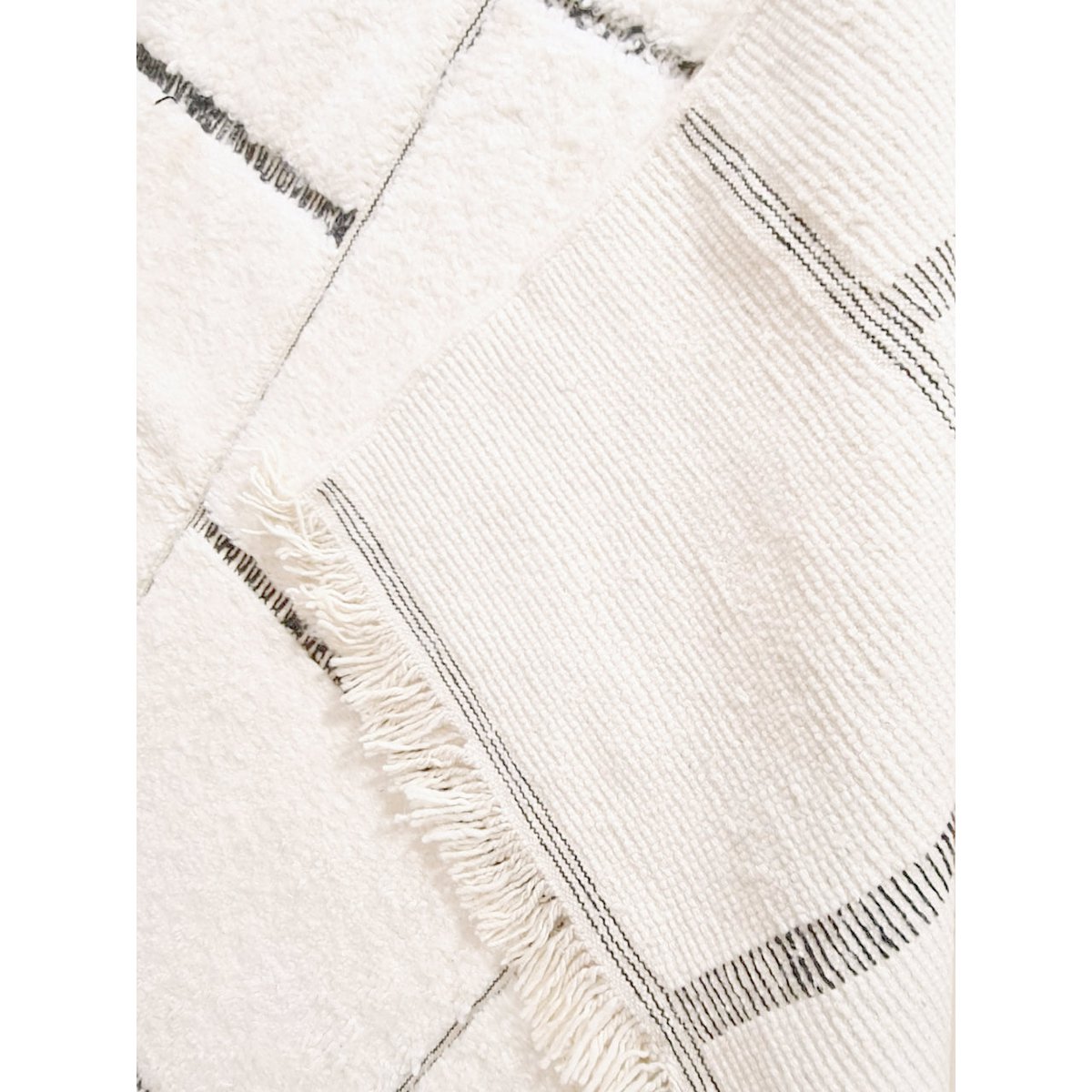 Berberteppich Beni Ouarain reine Wolle 153 x 263 cm